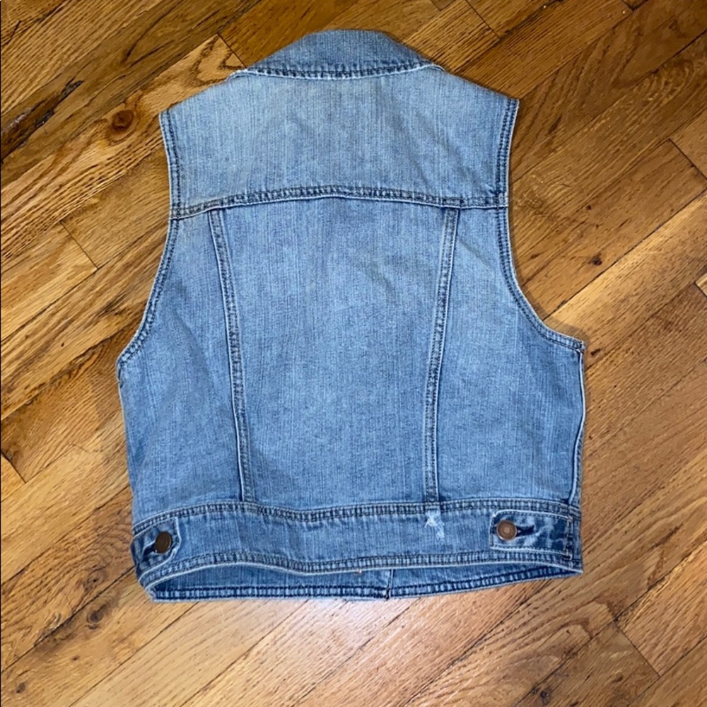 DENIM VEST - Picture 3 of 5